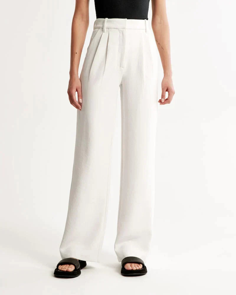 Sophie - Elegante Wijde Pantalon