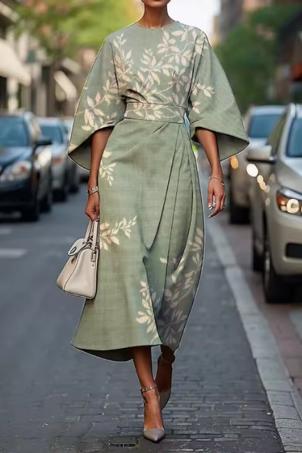 Michelle | Elegante Bloemige Jurk