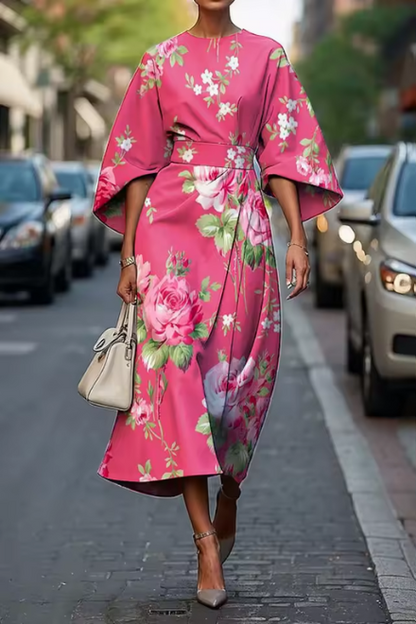 Michelle | Elegante Bloemige Jurk