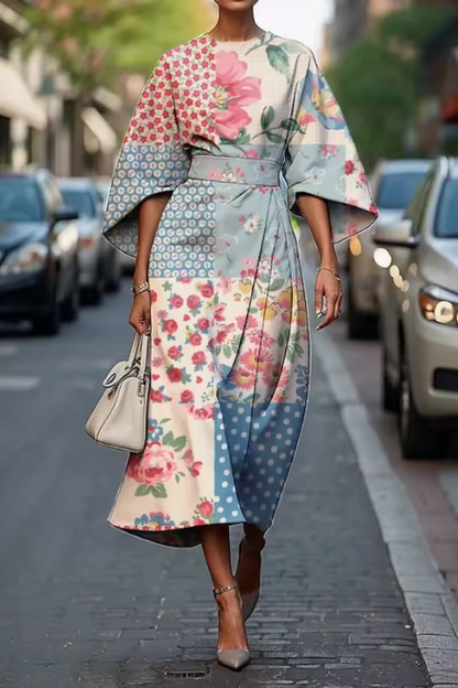 Michelle | Elegante Bloemige Jurk