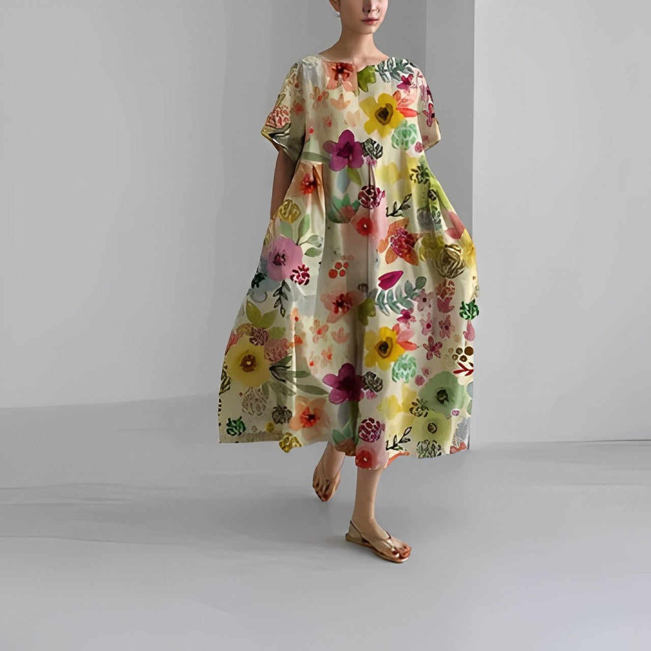 Skye - Boho Bloemenjurk