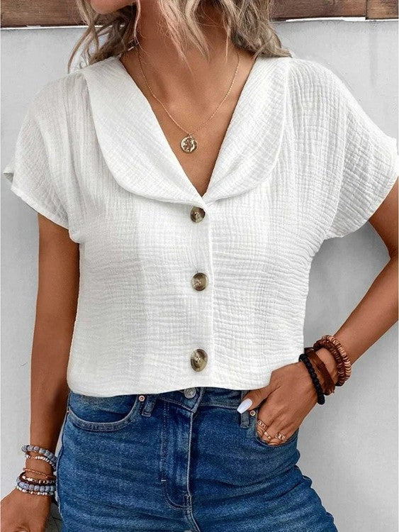 Victoire - Stijlvolle en Veelzijdige Blouse