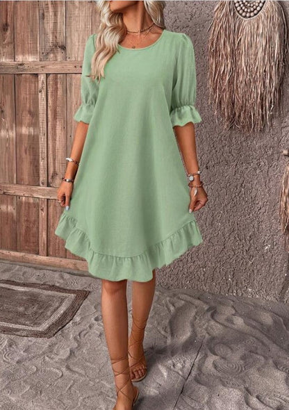 Roxane - Elegante Lente Midi Jurk