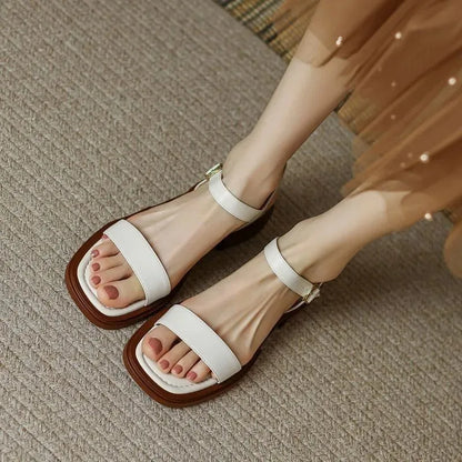 Vena – Verfijnde Blockheel Sandalen