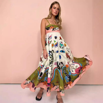Cassandra - Luchtige Zomer Cami-Jurk