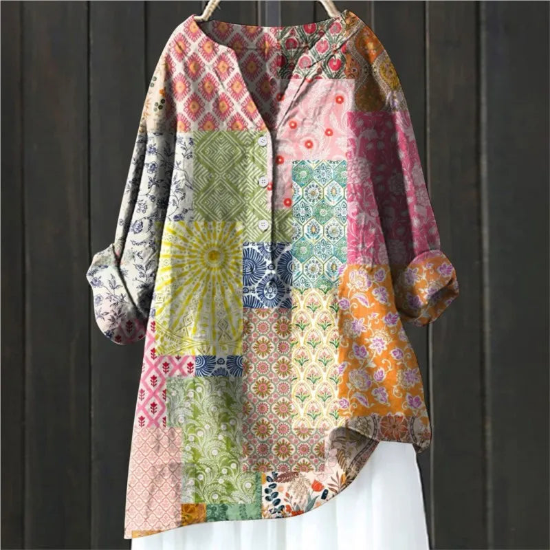 Daniela - Elegante Bloemenblouse
