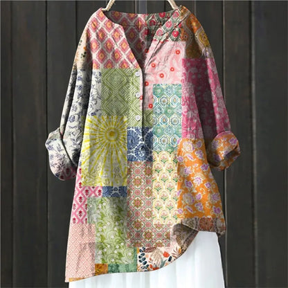 Daniela - Elegante Bloemenblouse