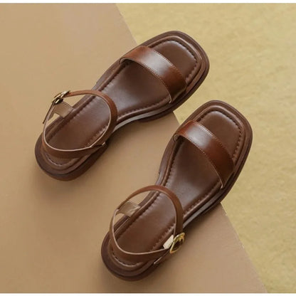 Vena – Verfijnde Blockheel Sandalen