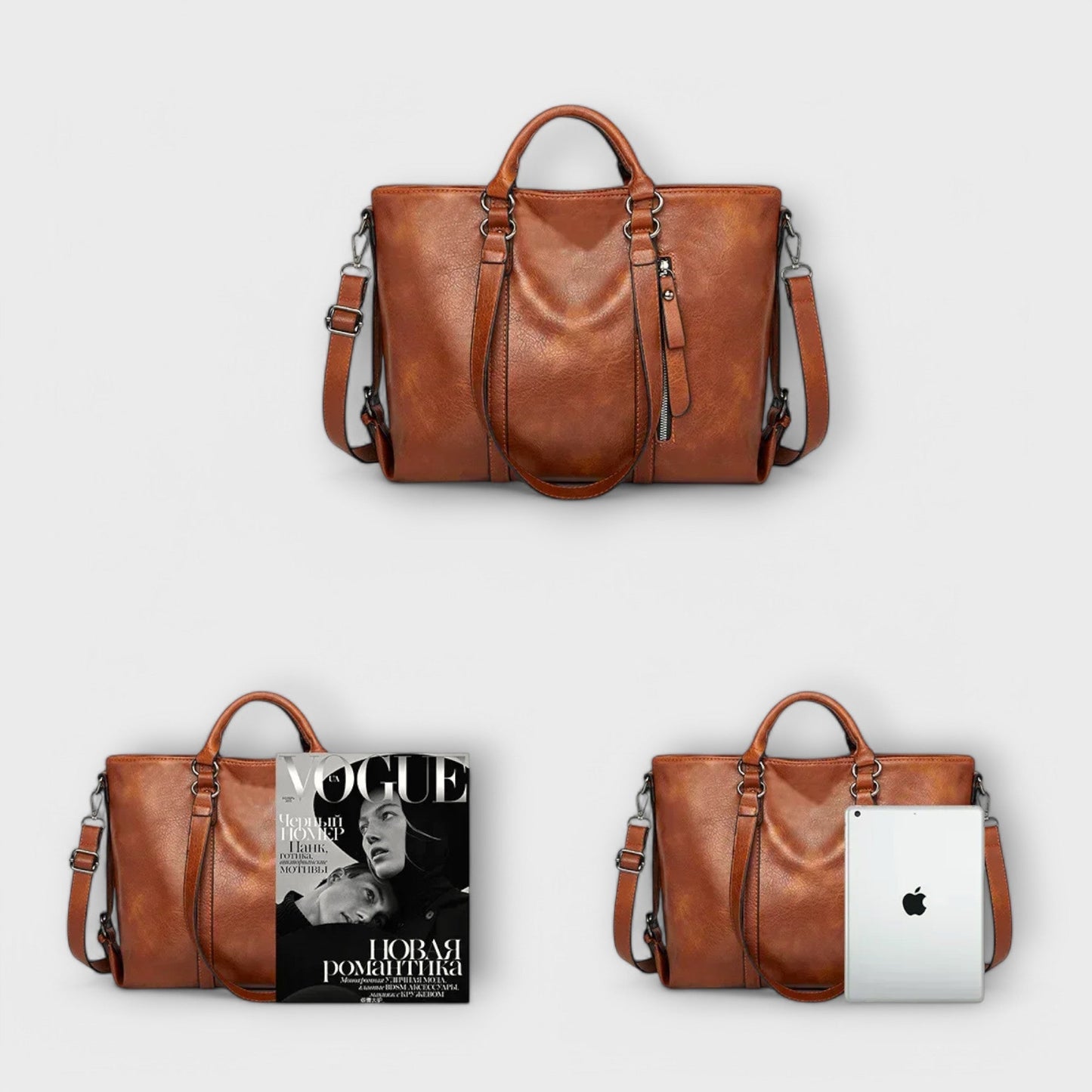 Zephyra - Tijdloze Leren Tas