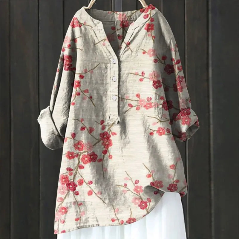 Daniela - Elegante Bloemenblouse