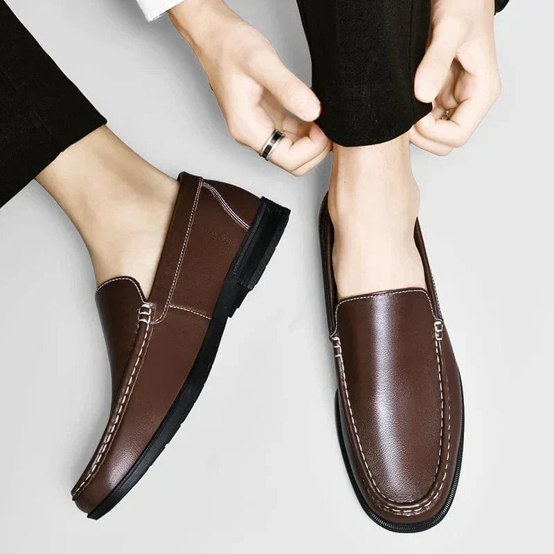 Victor - Luxe Leren Instappers