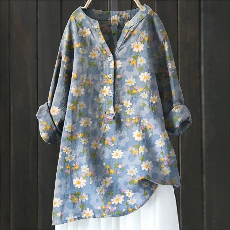 Daniela - Elegante Bloemenblouse