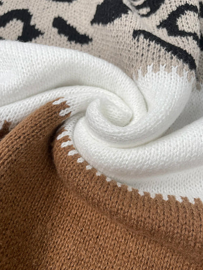 Lela - Trendy Luipaardtrui