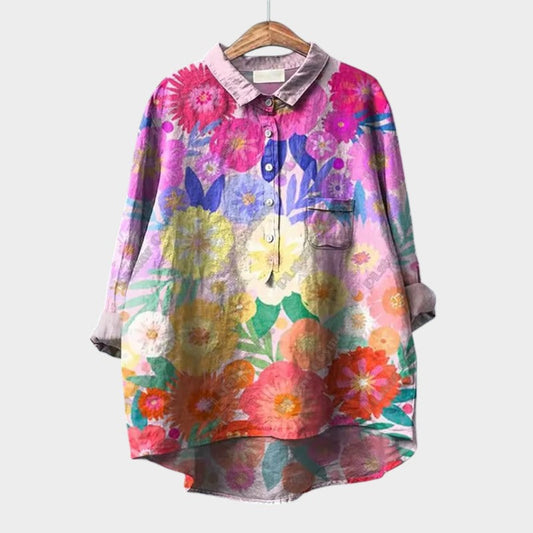 Francesca – Kleurrijke blouse voor elke dag