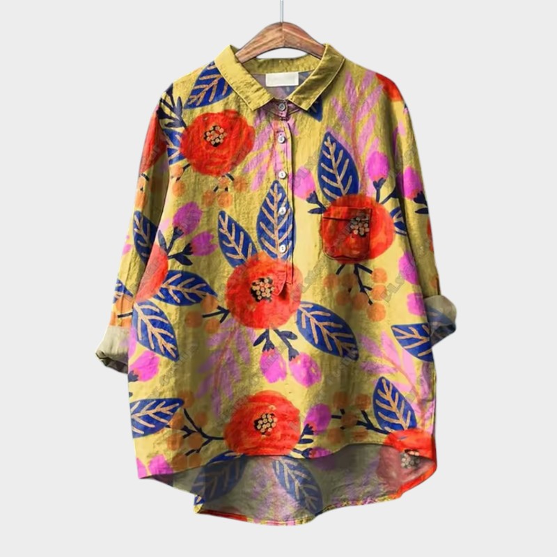 Francesca – Kleurrijke blouse voor elke dag