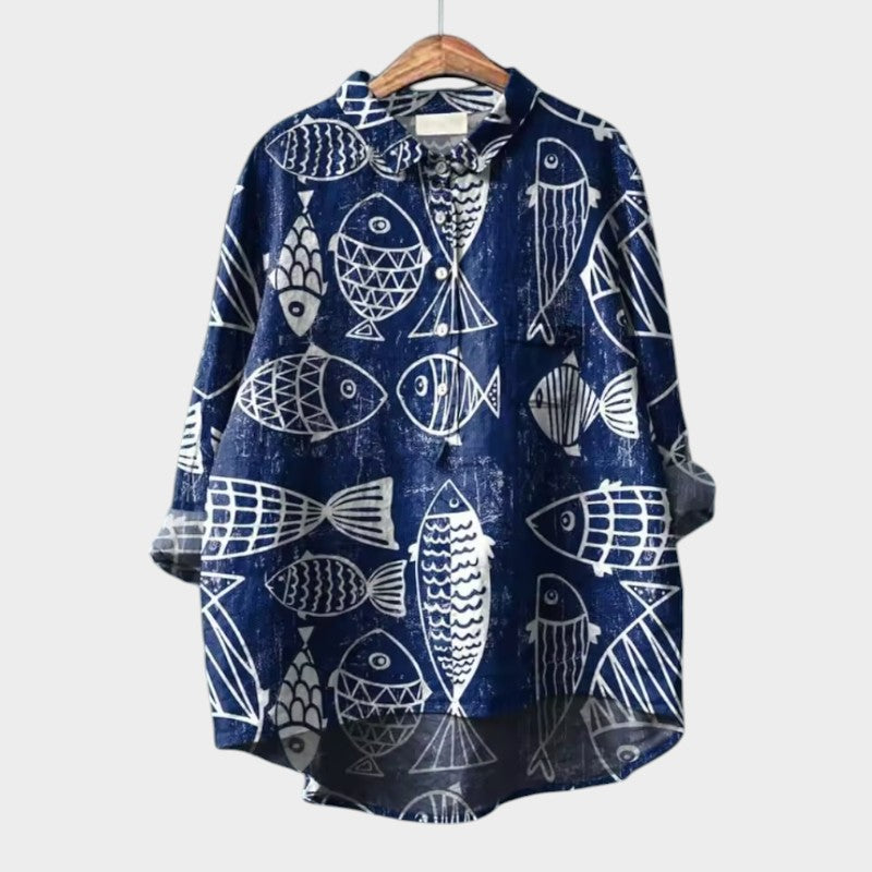 Luciana – Kattenblouse voor elke dag