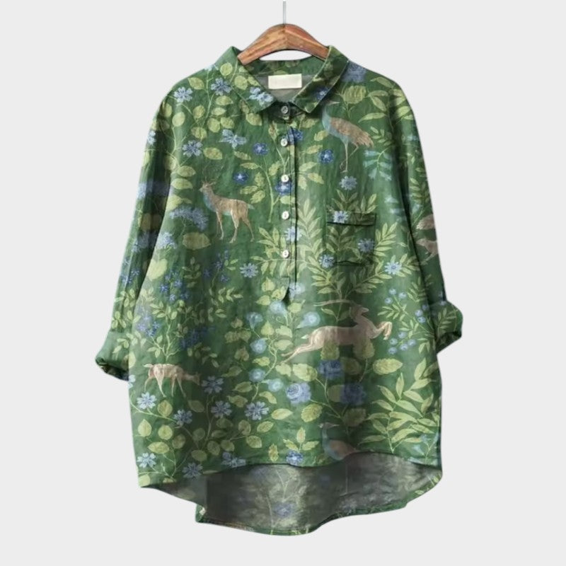Luciana – Kattenblouse voor elke dag