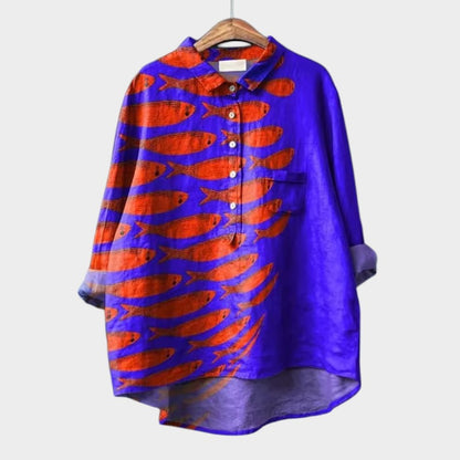 Luciana – Kattenblouse voor elke dag