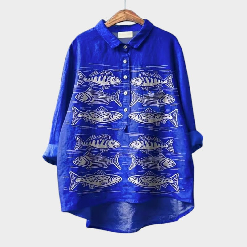 Luciana – Kattenblouse voor elke dag