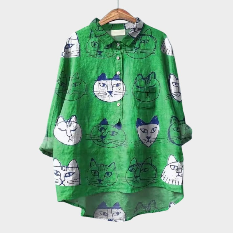 Elisabetta – Comfortabele blouse pasvorm