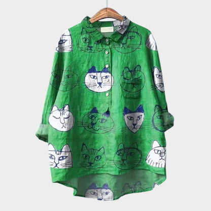 Elisabetta – Comfortabele blouse pasvorm