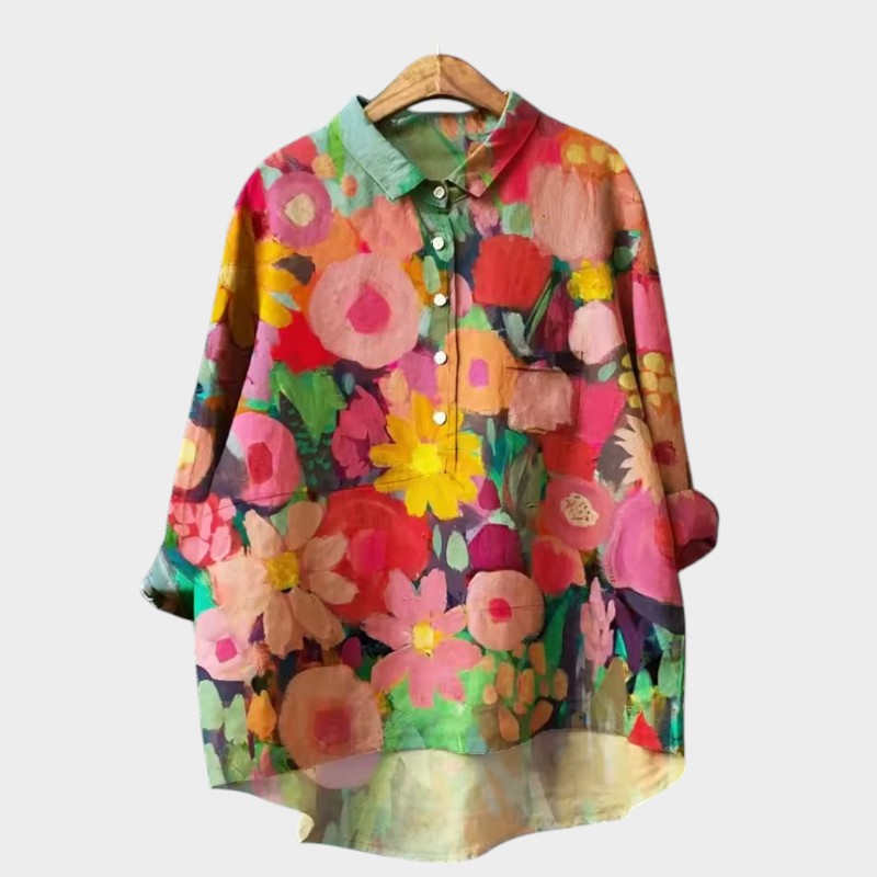 Elisabetta – Comfortabele blouse pasvorm