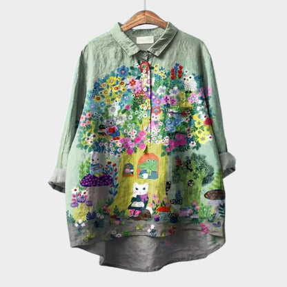 Elisabetta – Comfortabele blouse pasvorm