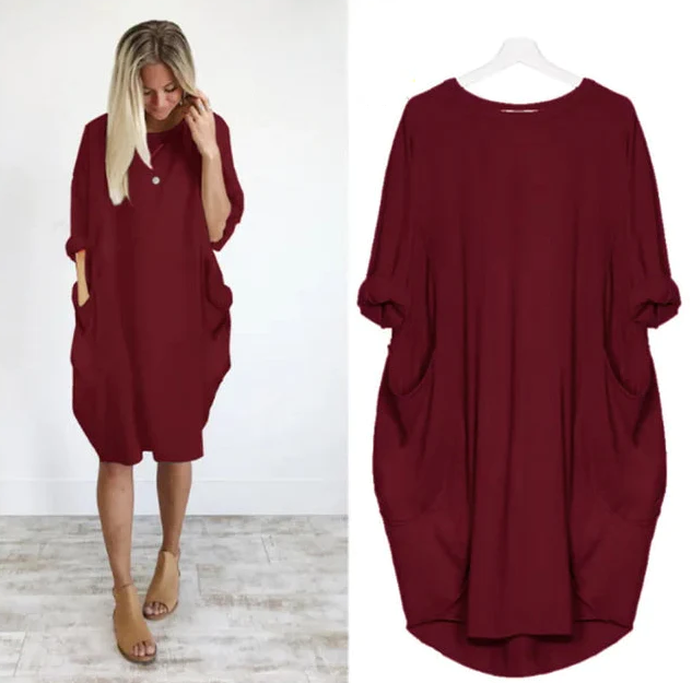 Amanda - Comfortabele Lente Jurk