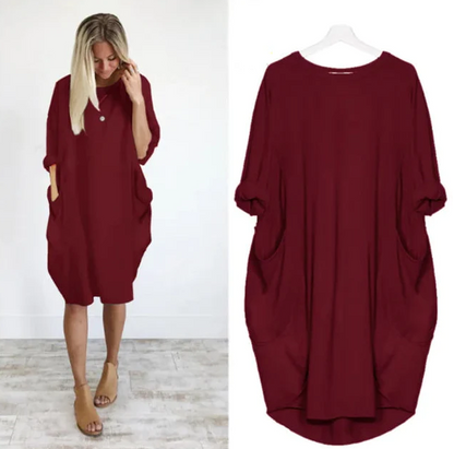 Amanda - Comfortabele Lente Jurk