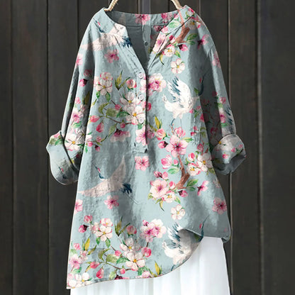 Daniela - Elegante Bloemenblouse