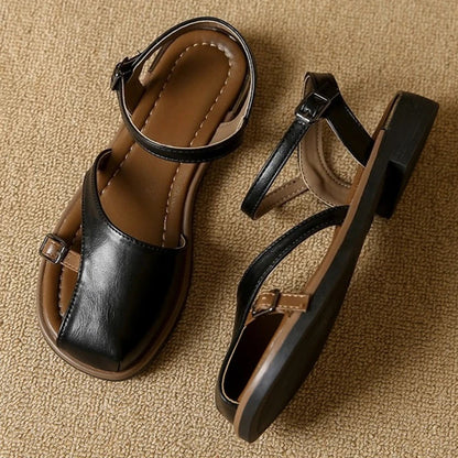 Selva – Retro Gespsandalen voor de Zomer