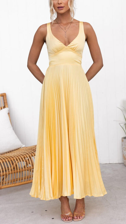 Aby - Elegante Lente Maxi Jurk