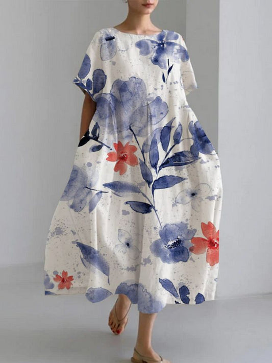 CLARA - CHIQUE BLOEMENPATROON JURK