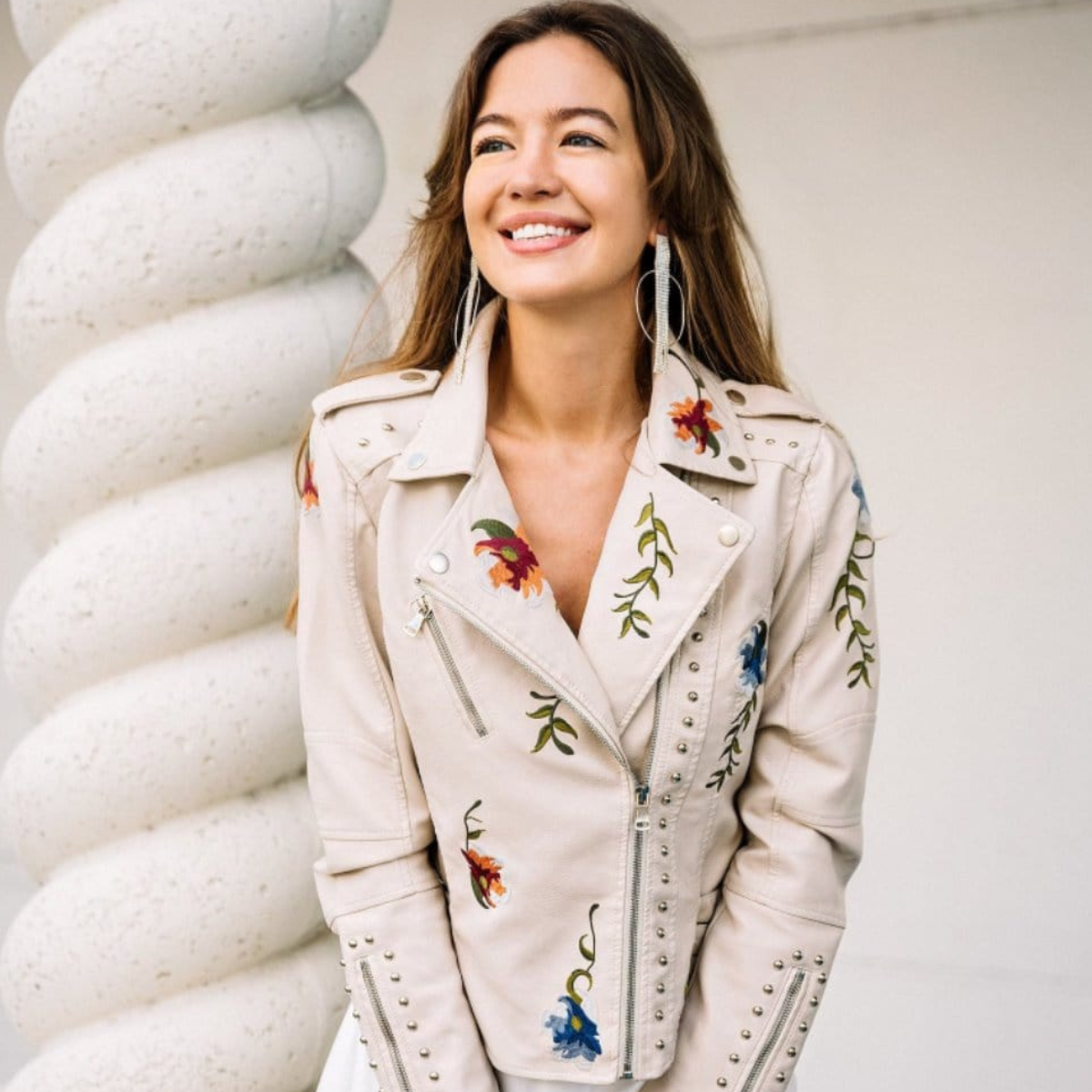 Livia - Vintage Bloemenjack Voor Zomer