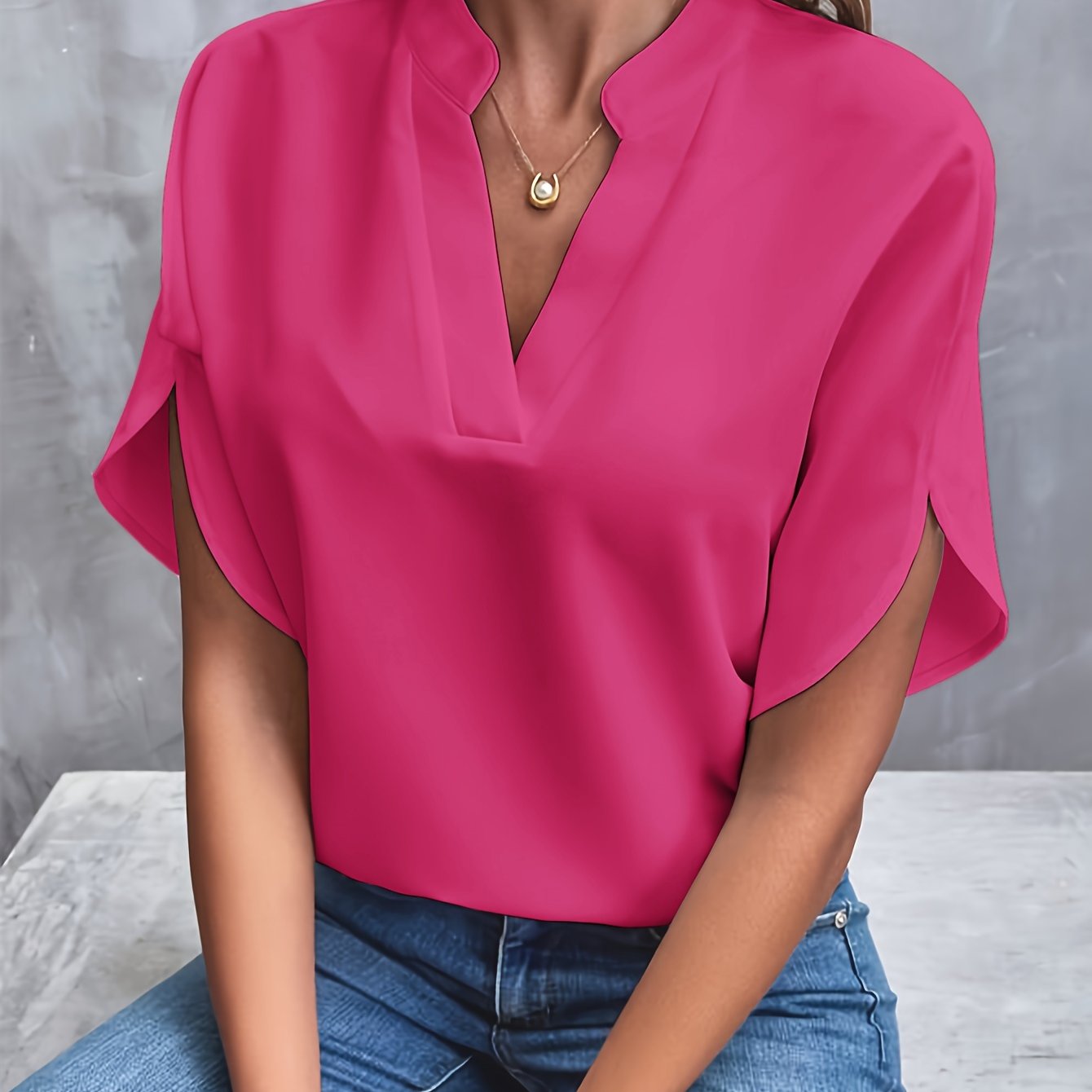Vivian - Stijlvolle en Veelzijdige Blouse