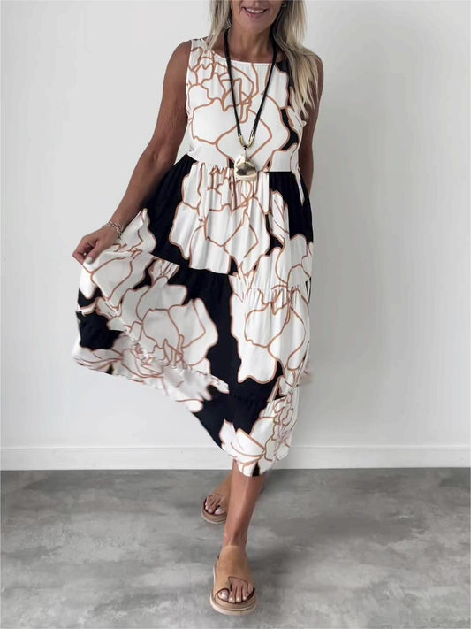 Breezy Day - Mouwloze Lente Jurk
