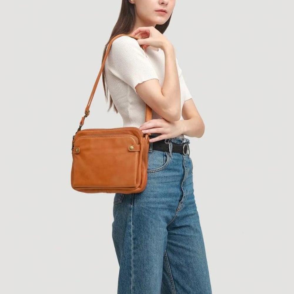 Hélène - Elegante Leren Handtas