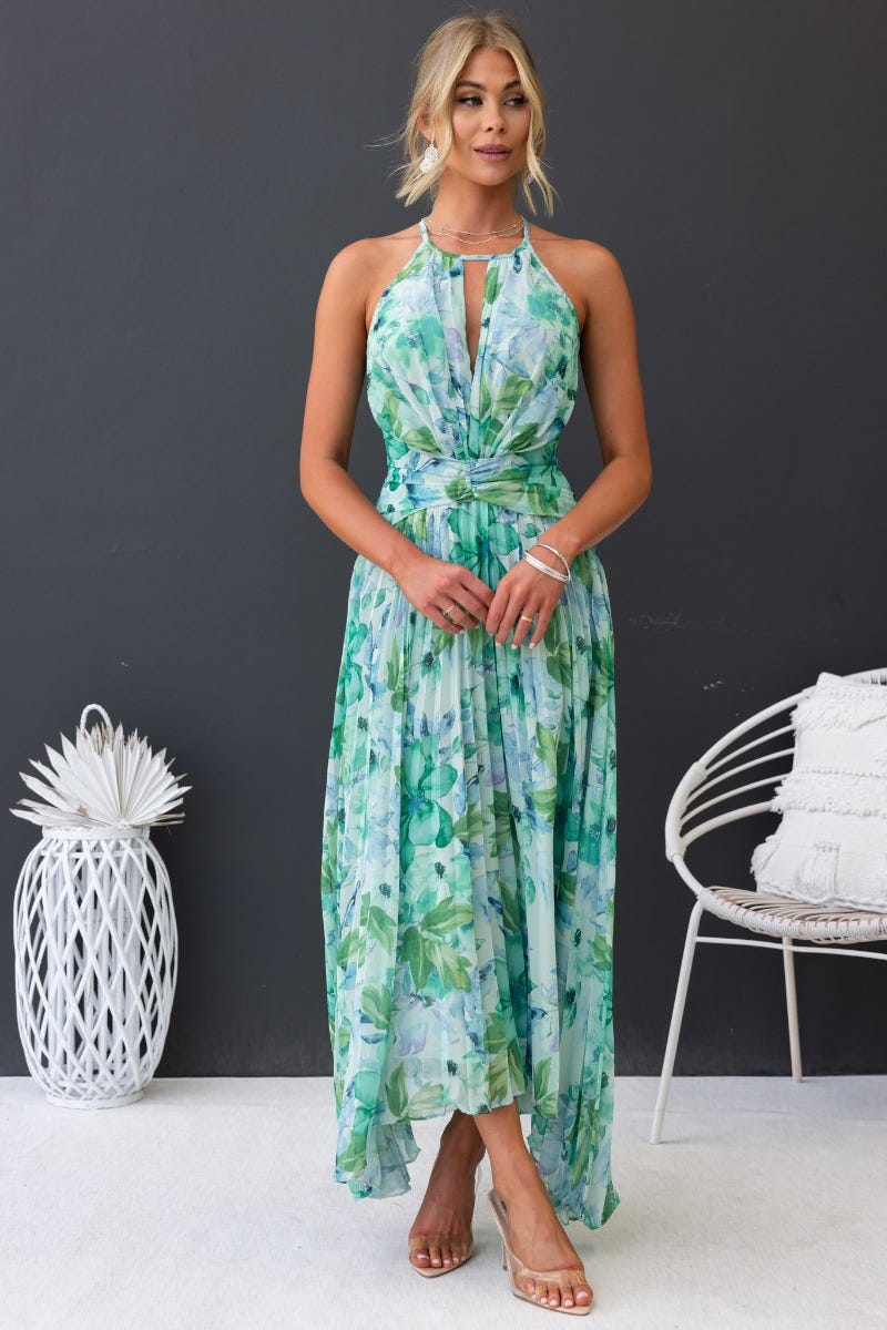 Mavis - Elegante Bloemenjurk Zomer