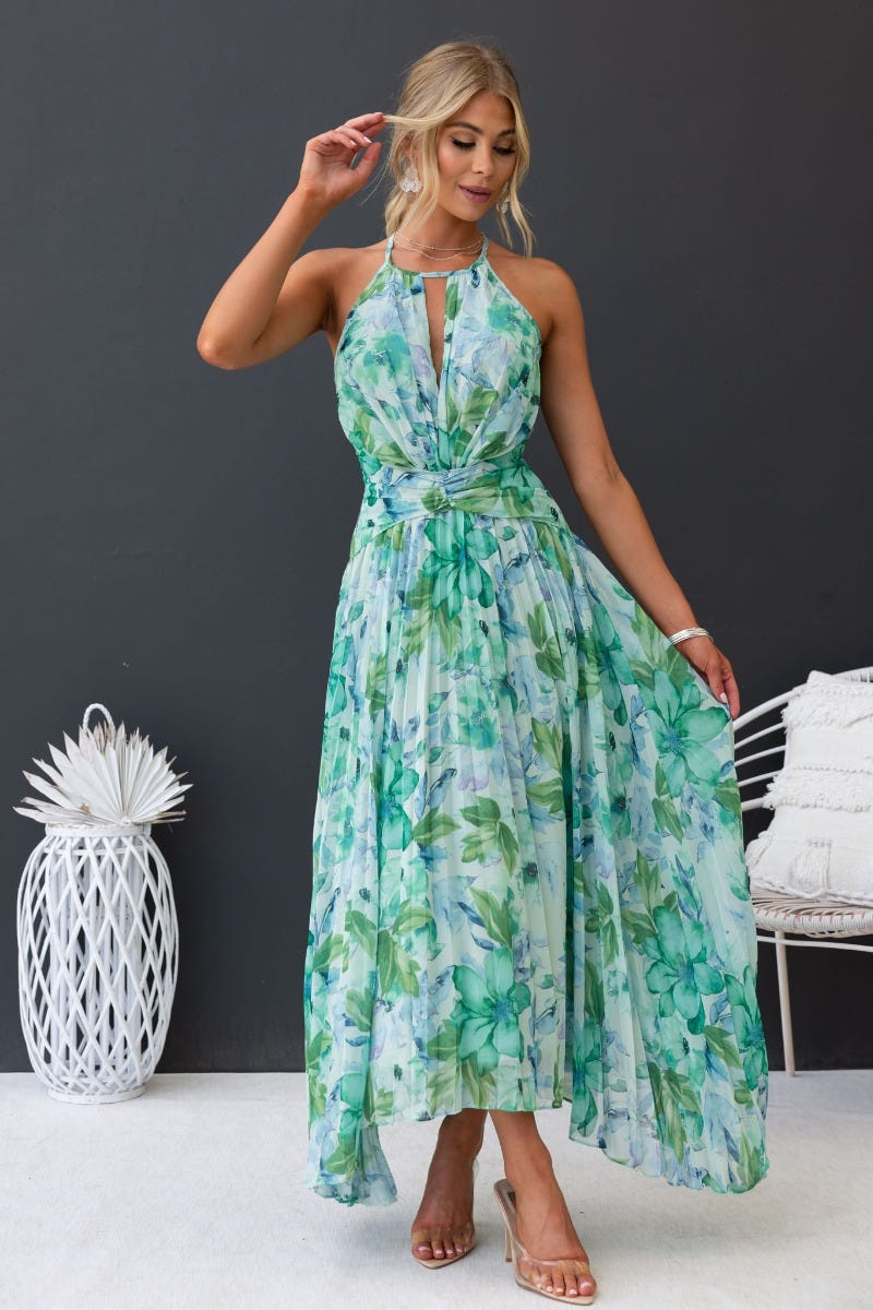 Mavis - Elegante Bloemenjurk Zomer