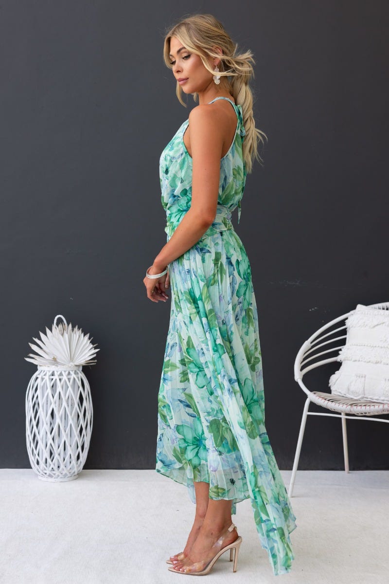 Mavis - Elegante Bloemenjurk Zomer