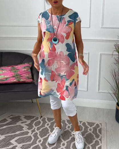 Doria - Bloemige Zomerjurk