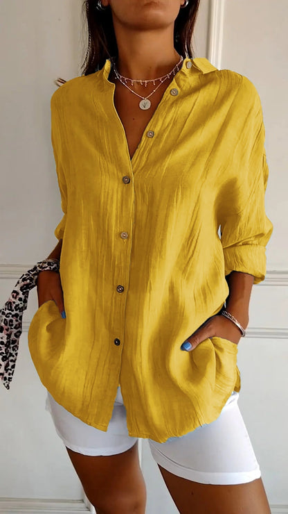 Krisha - Elegant Oversized Blouse