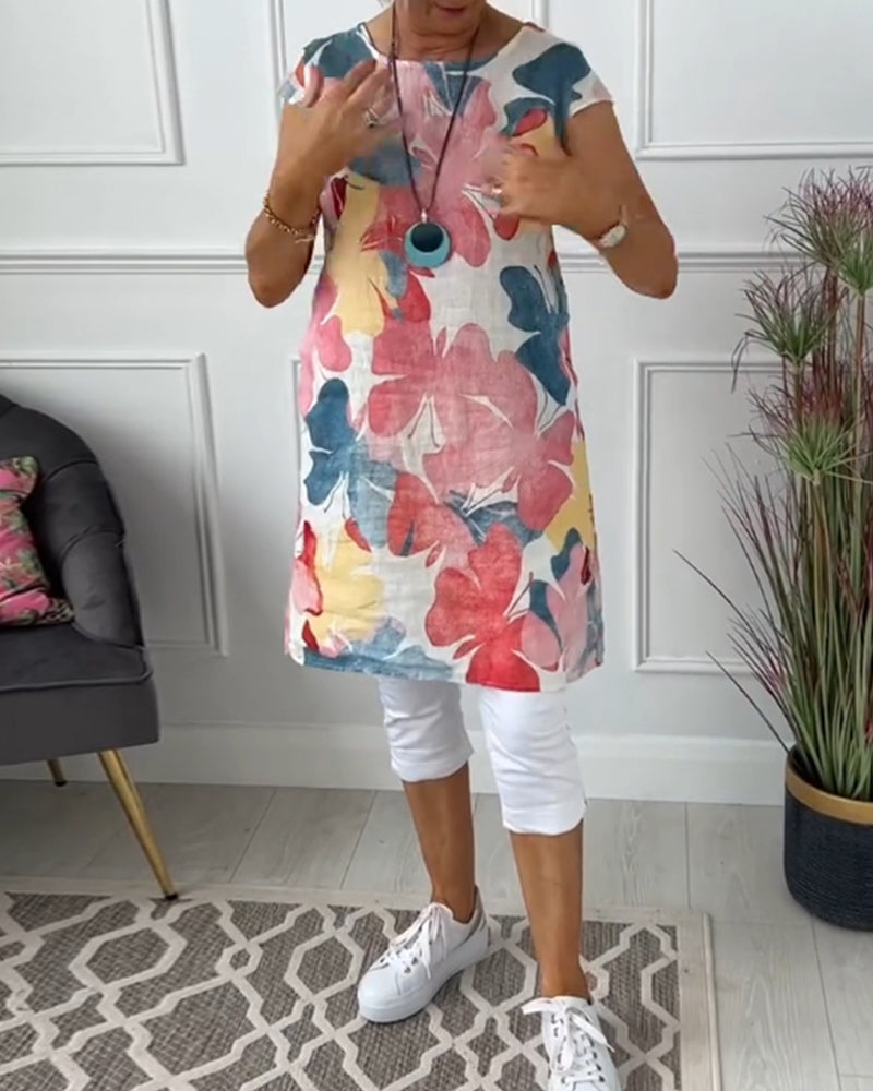 Doria - Bloemige Zomerjurk