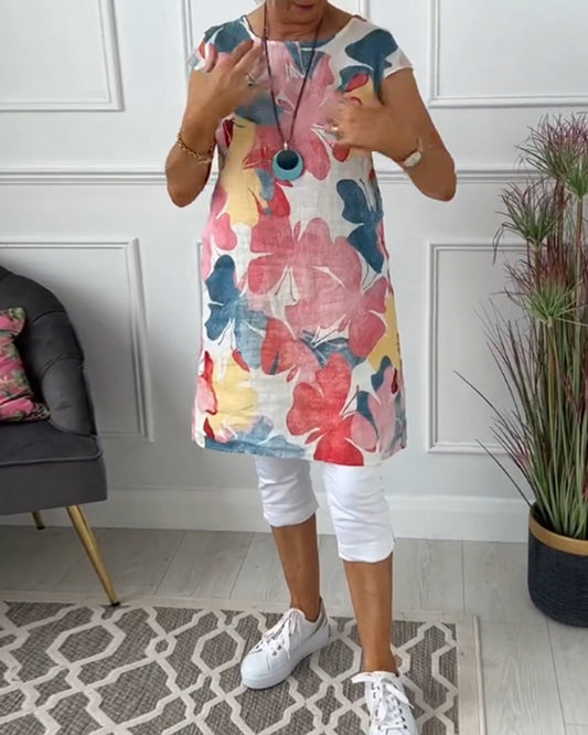 Doria - Bloemige Zomerjurk
