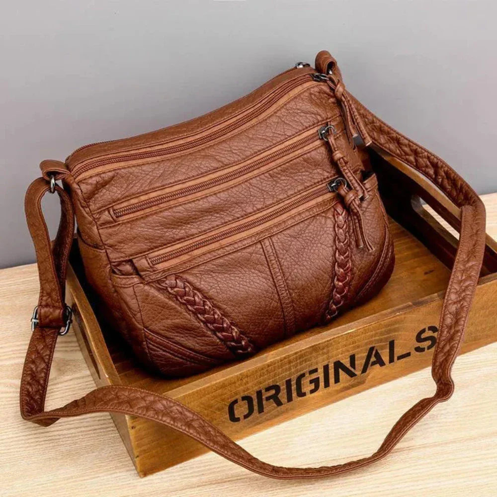 Helene - Luxe Leren Handtas