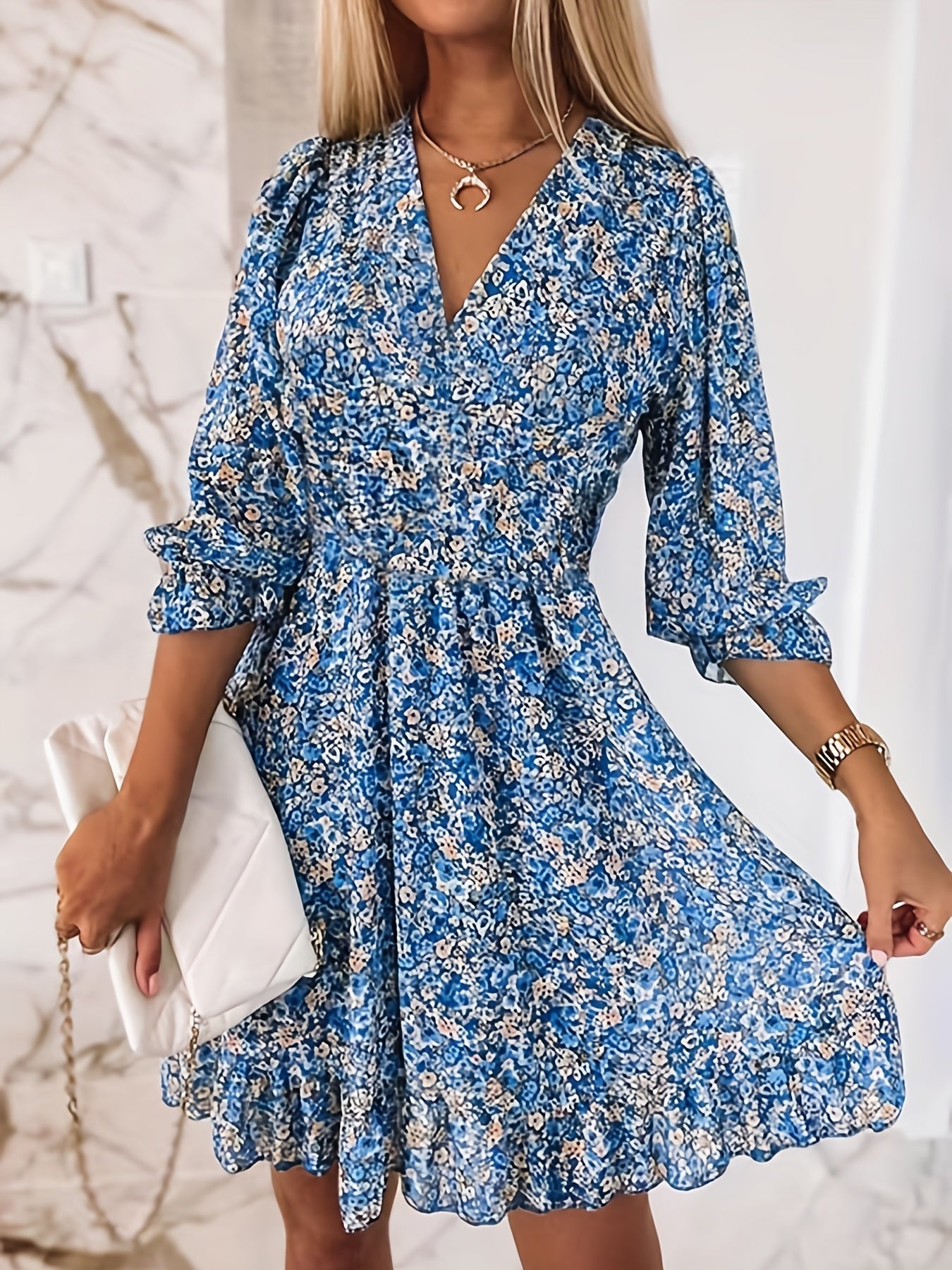 Alina - Elegante Lente Jurk