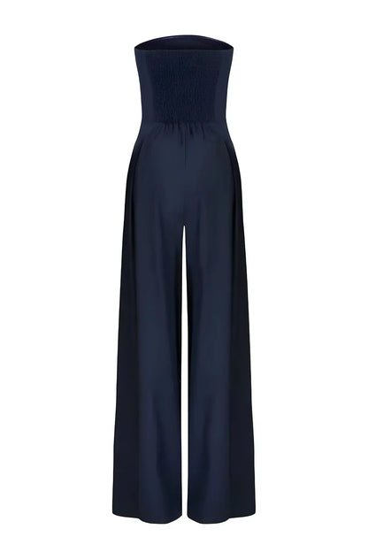 Ginette - Chic Strapless Jumpsuit