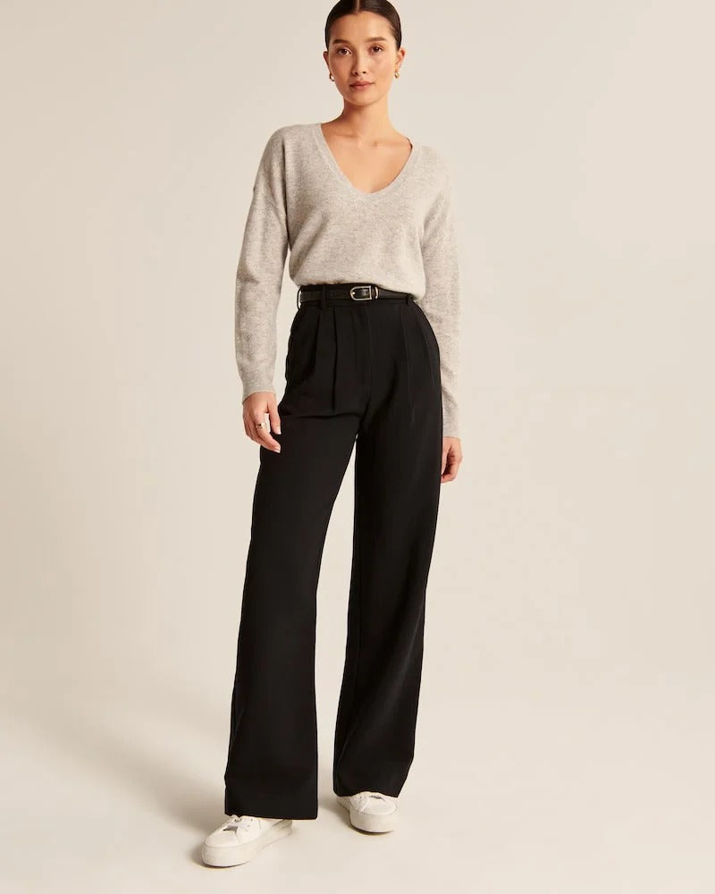 Sophie - Elegante Wijde Pantalon