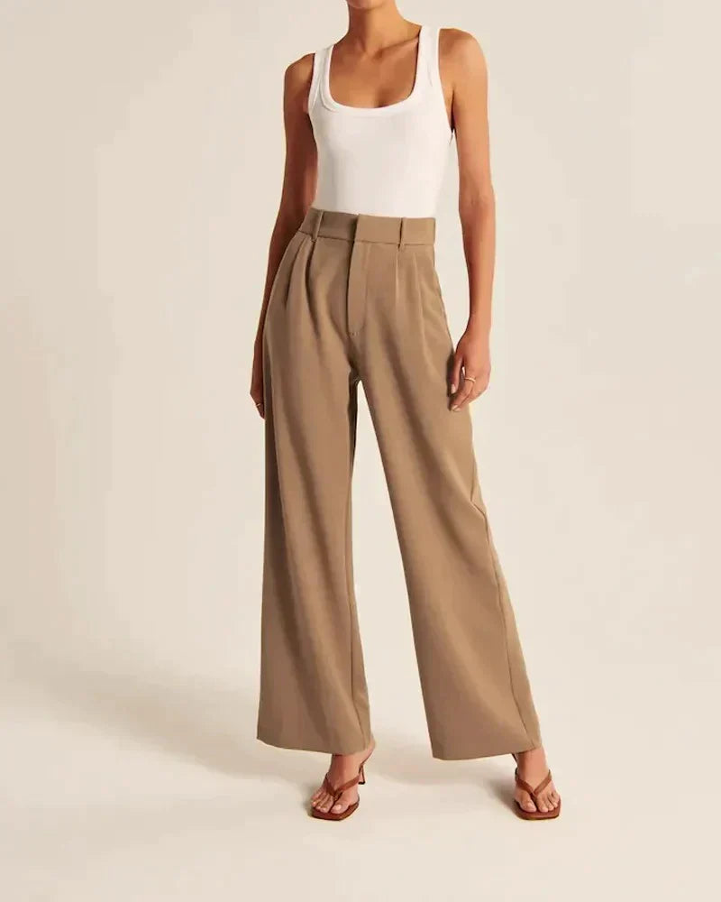 Sophie - Elegante Wijde Pantalon