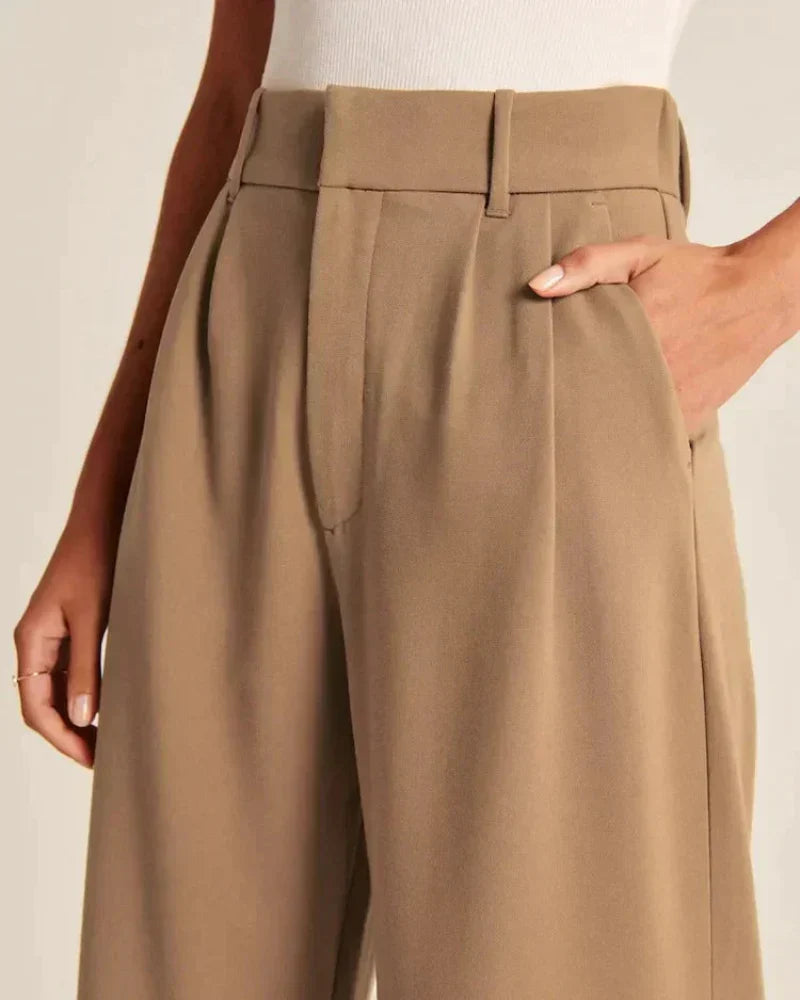 Sophie - Elegante Wijde Pantalon